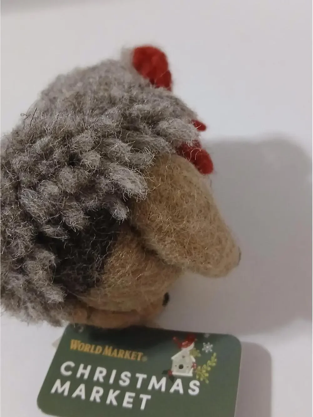 world market christmas market Hedgehog Ornament